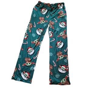Star Wars Green Joggers with Character Print